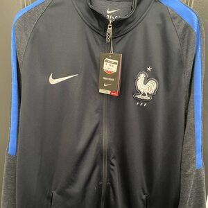 Brand New French UEFA Euro - Nike Dry Fit Zip Up